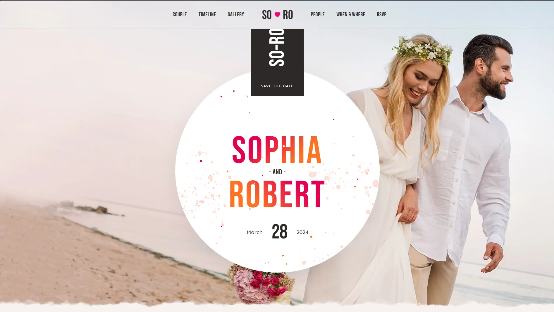 SO-RO Wedding Website